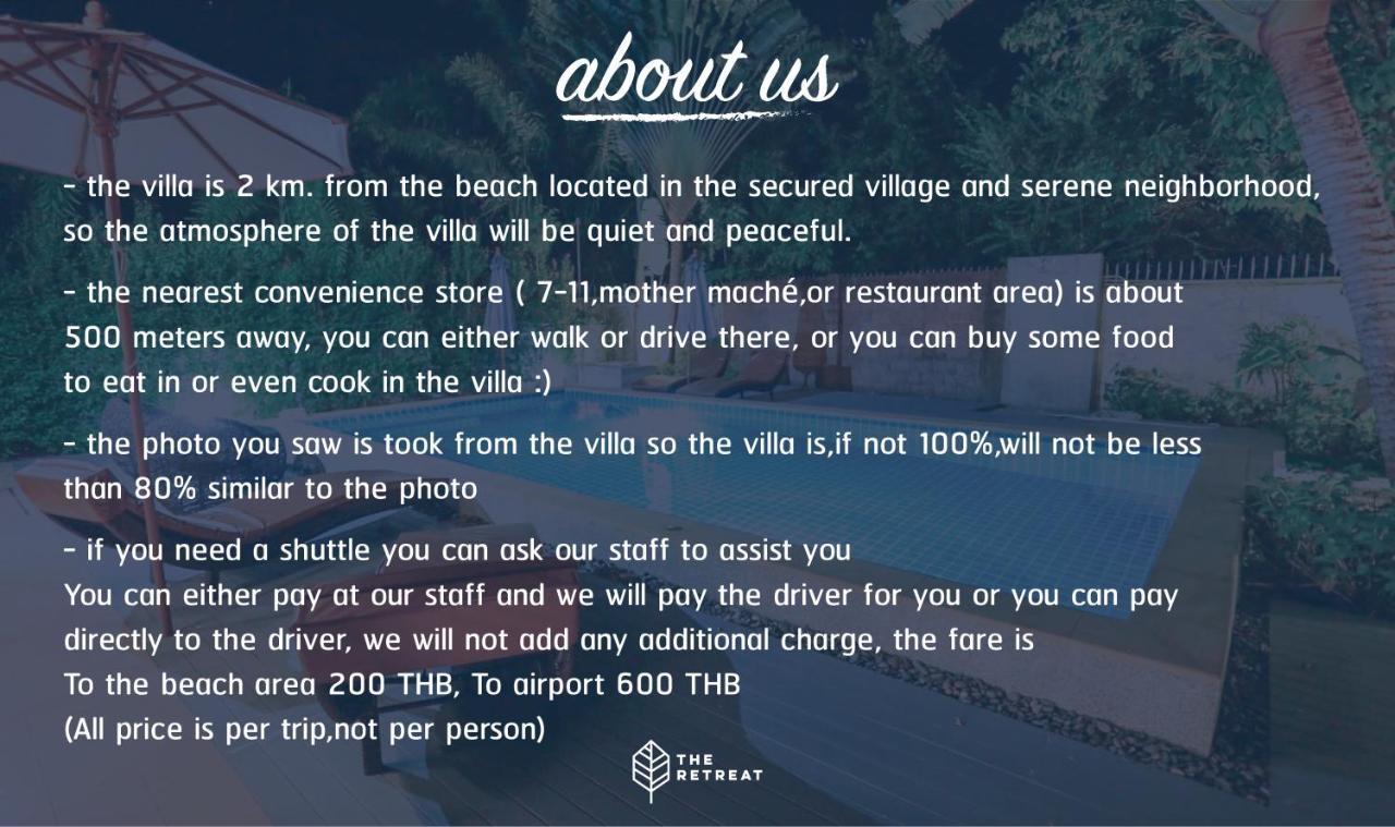 The Retreat Ao Nang Private Pool Villa Εξωτερικό φωτογραφία